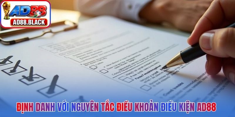 Tài khoản định danh với nguyên tắc điều khoản điều kiện AD88 an toàn 